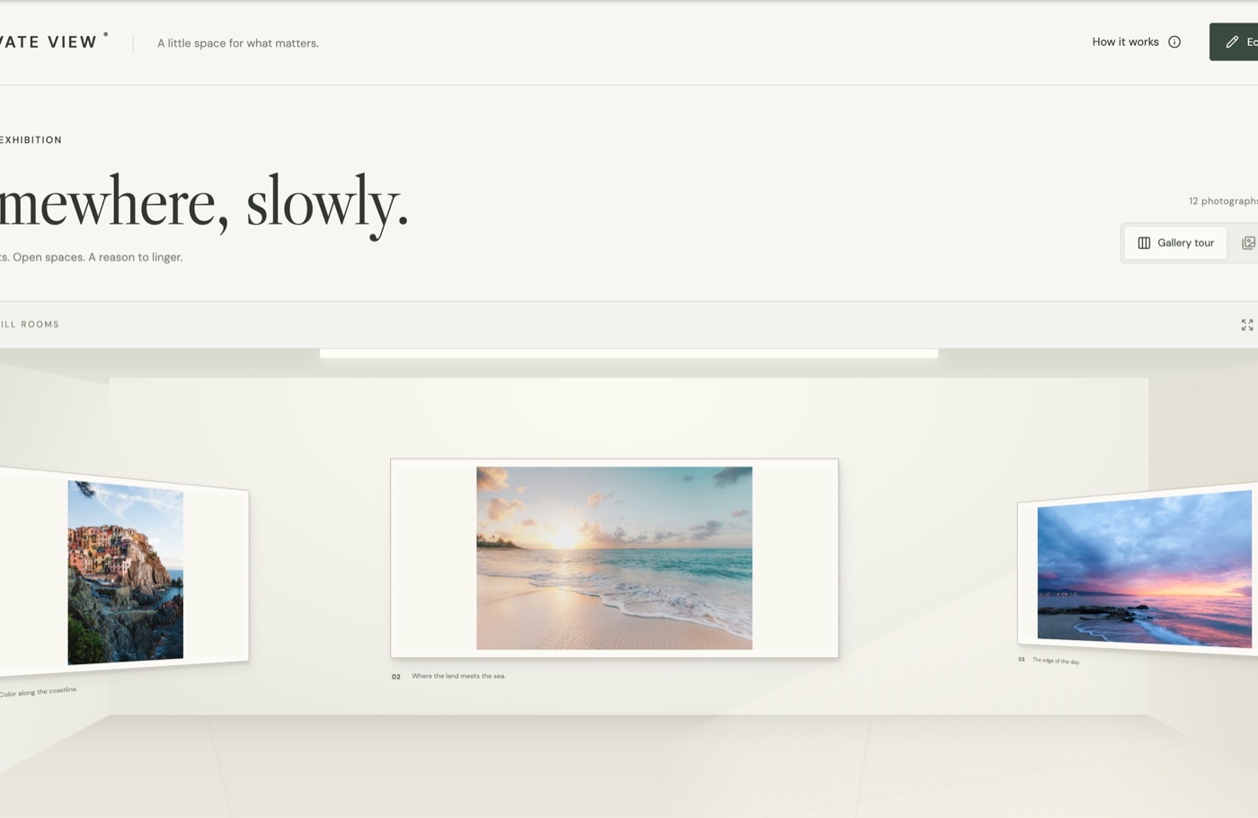 Private View app preview